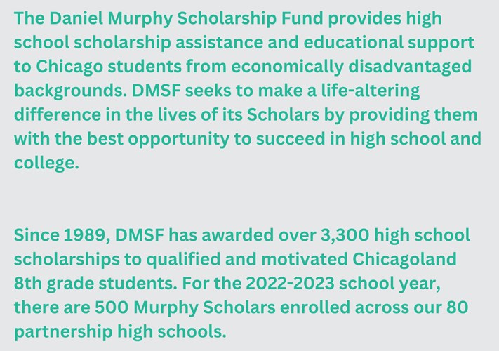 DMSF Overview 2022-2023 by Daniel Murphy Scholarship Fund (DMSF