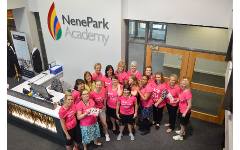 Nene Park Academy is fundraising for Cancer Research UK