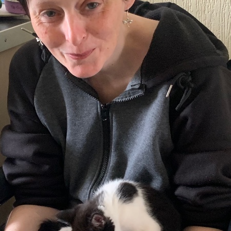 Sarah's fundraising page