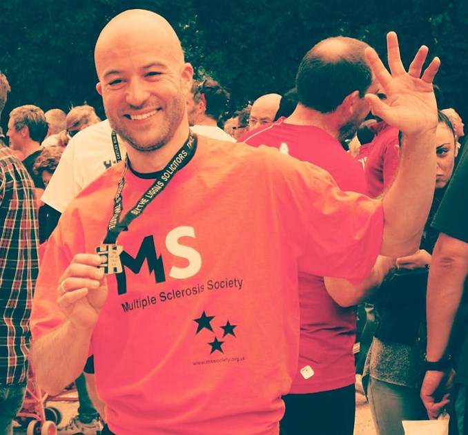 Christopher is fundraising for Multiple Sclerosis Society