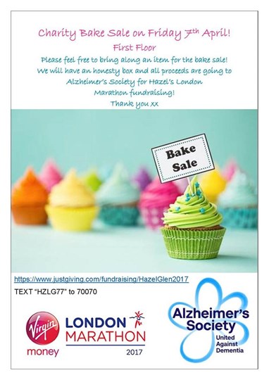 bake sale ad