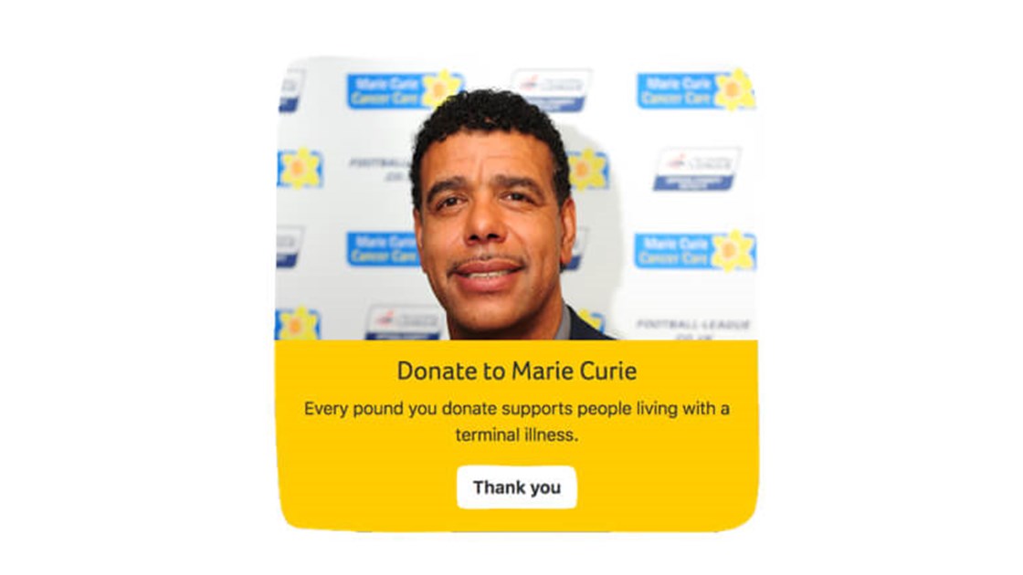 Ben Kamara is fundraising for Marie Curie