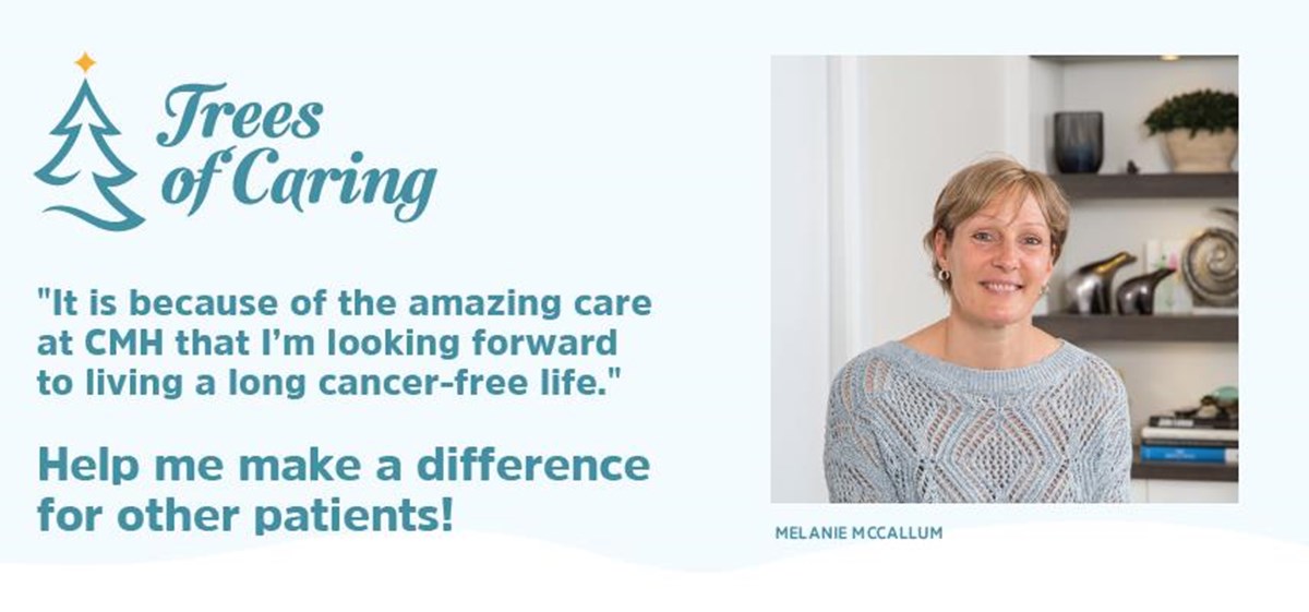 Melanie McCallum is fundraising for Cambridge Memorial Hospital Foundation