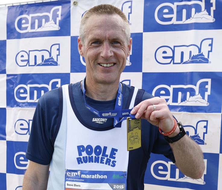 Steve davis is fundraising for prostate cancer uk