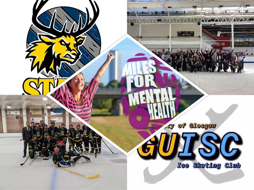 Glasgow University Ice Skating Club GUISC is fundraising for Rethink