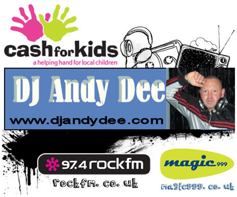 Andy Dee is fundraising for Rock FM Cash for Kids