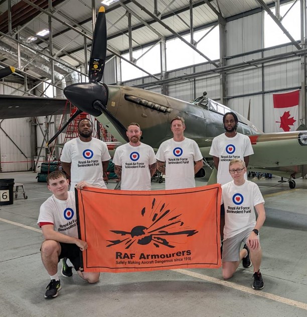 Robert Sandell is fundraising for The Royal Air Force Benevolent Fund