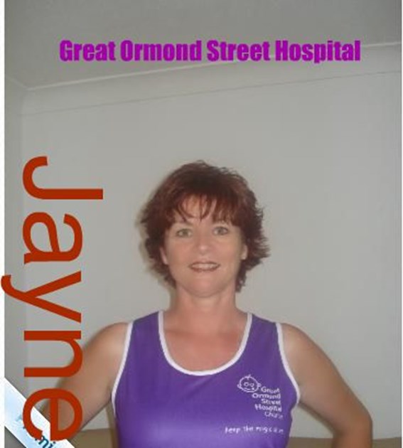 Jayne Hallam is fundraising for Great Ormond Street Hospital Children's ...