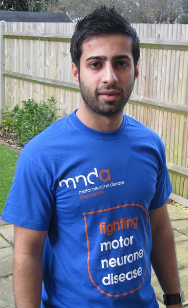 Rahul Puntambekar Is Fundraising For Motor Neurone Disease Association