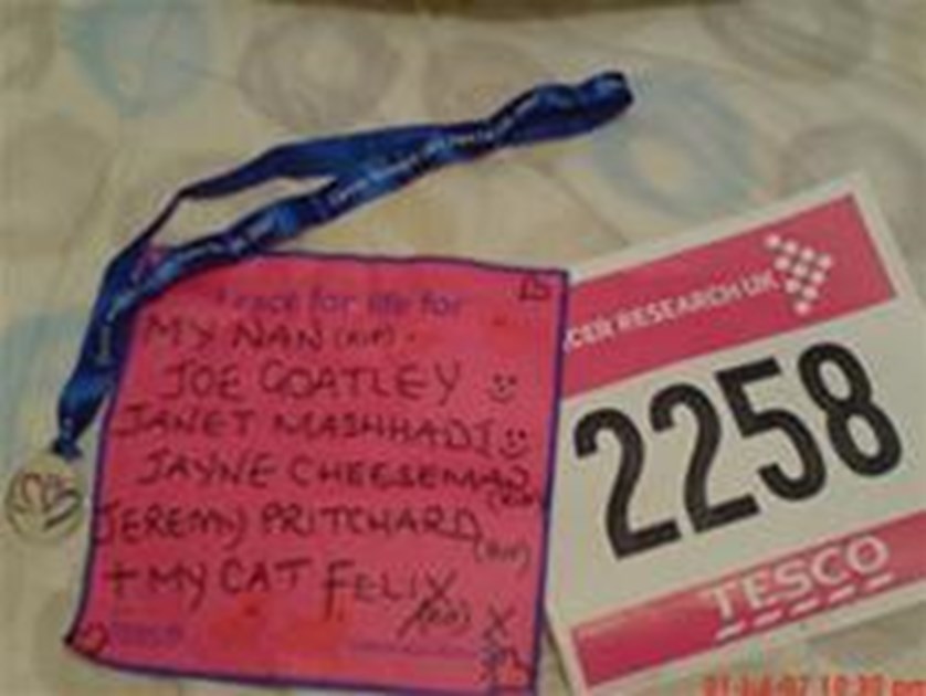 Jo Rolfe is fundraising for Cancer Research UK