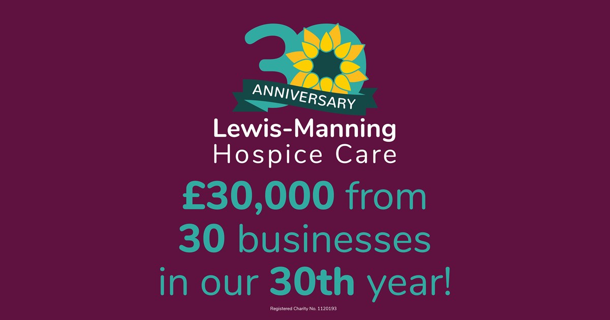 Ellis Jones Solicitors is fundraising for LewisManning Hospice Care