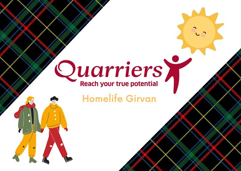 Homelife Girvan is fundraising for Quarriers
