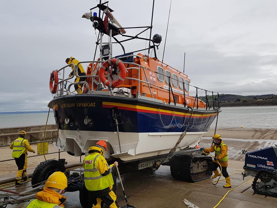 New Quay Is Fundraising For RNLI - Royal National Lifeboat Institution