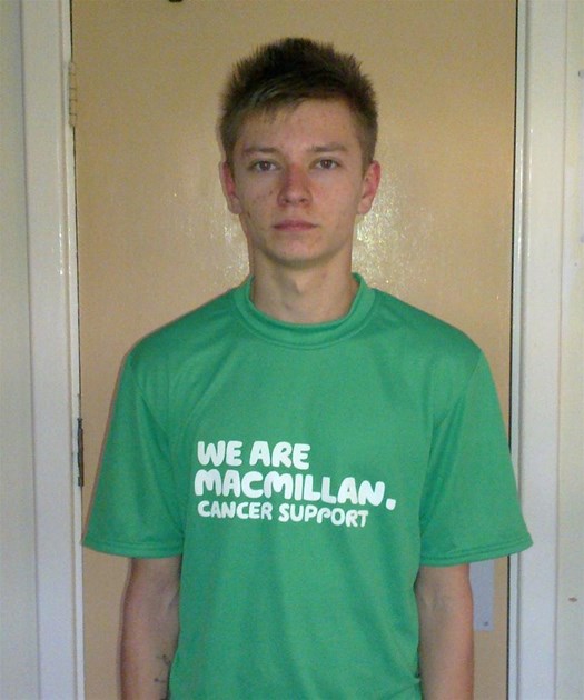 Jacob Taylor Is Fundraising For Macmillan Cancer Support 