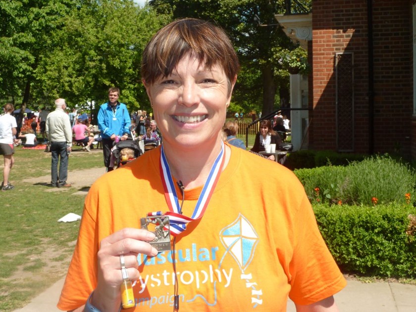 Sally Wells is fundraising for Muscular Dystrophy UK