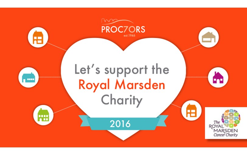 Proctors Estate Agents is fundraising for The Royal Marsden Cancer Charity