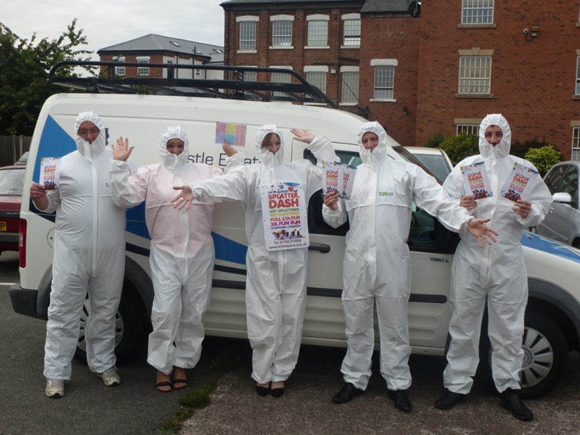 Castle Estates is fundraising for Katharine House Hospice Stafford