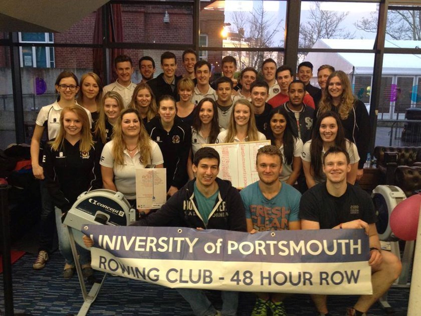 UPSU Rowing Club is fundraising for The University of Portsmouth