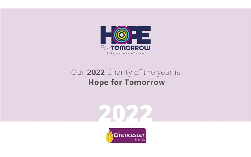 Cirencester Friendly is fundraising for Hope for Tomorrow
