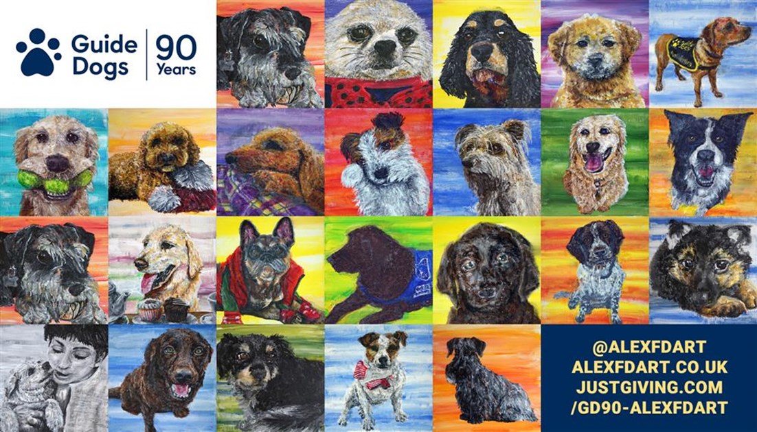 Alex Devlin is fundraising for Guide Dogs