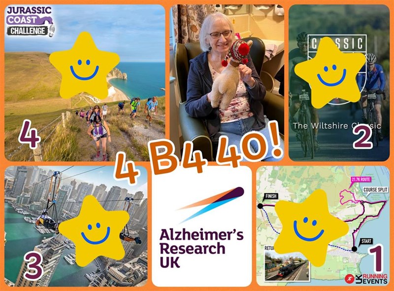 Rebecca Davis Is Fundraising For Alzheimers Research Uk