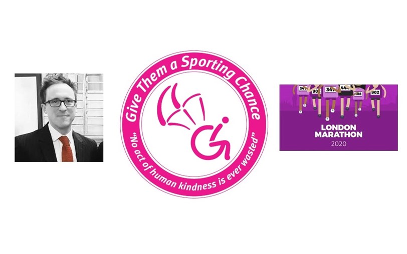 Reed is fundraising for Give Them A Sporting Chance