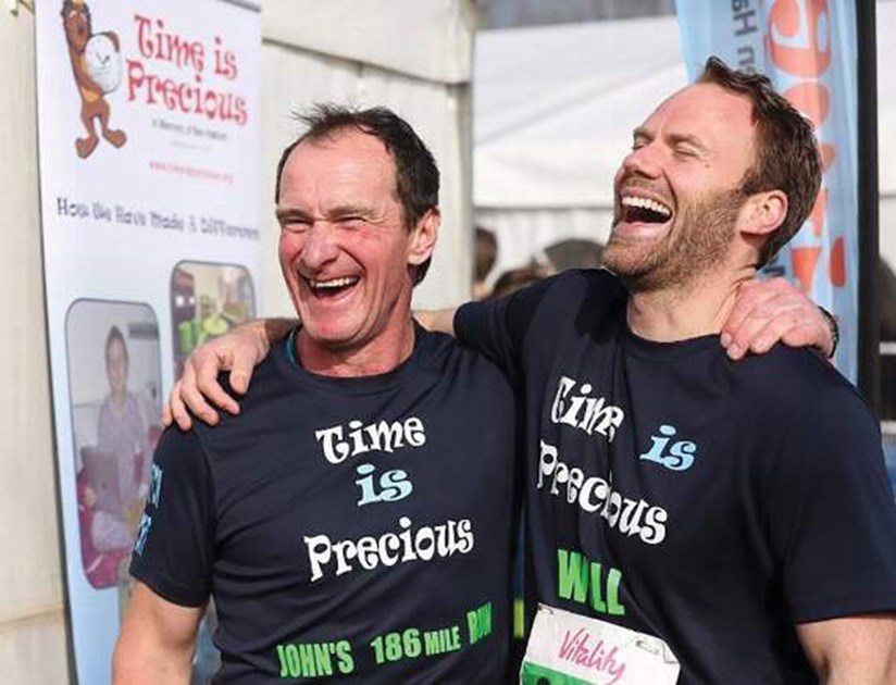 Will Thorp is fundraising for Time Is Precious