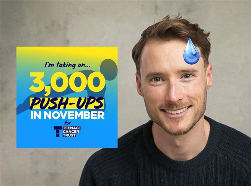 Tom Russell is fundraising for Teenage Cancer Trust