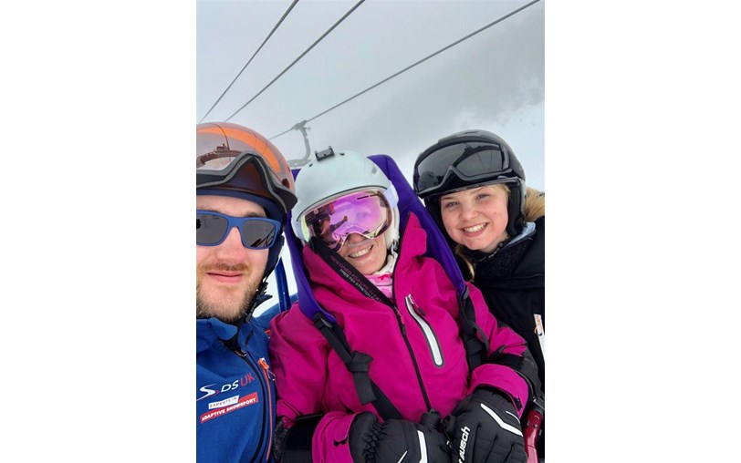 Amanda Lees Is Fundraising For Disability Snowsport Uk The Skiers And 