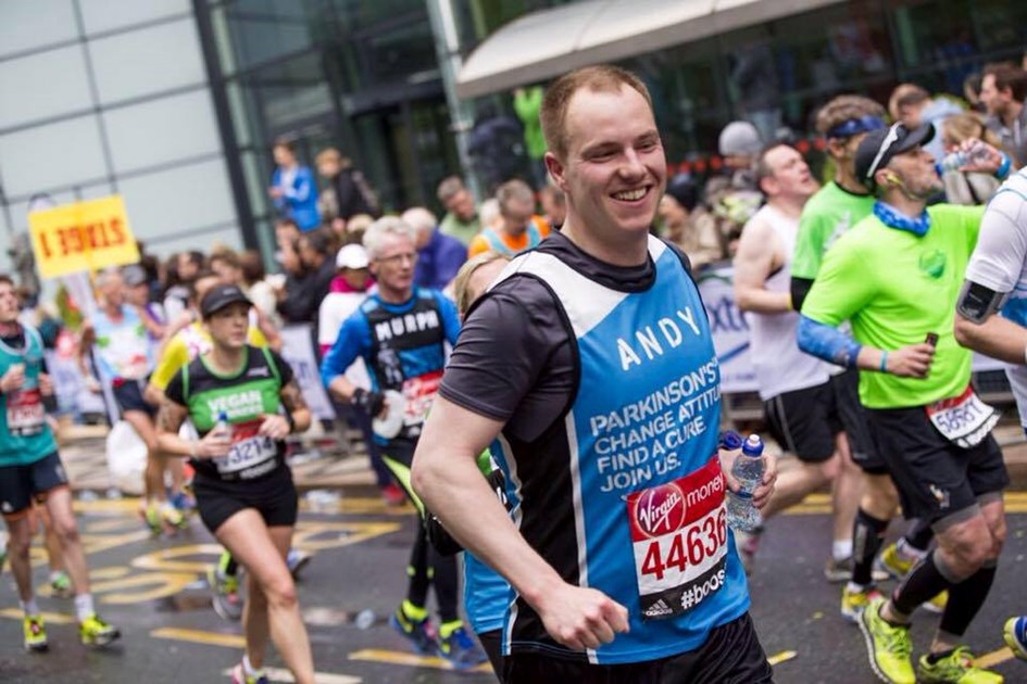 Andy Bassett is fundraising for Parkinson’s UK