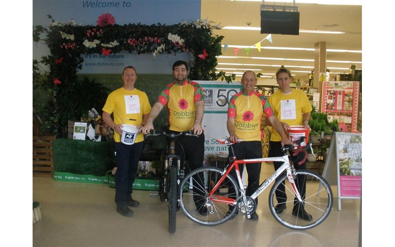 Dobbies shepton mallet . is fundraising for Teenage Cancer Trust