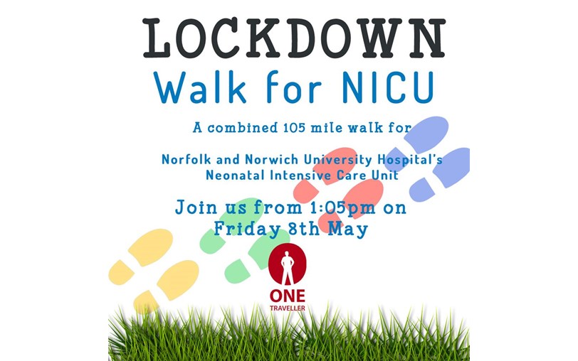 One Traveller is fundraising for Norfolk and Norwich Hospitals Charity