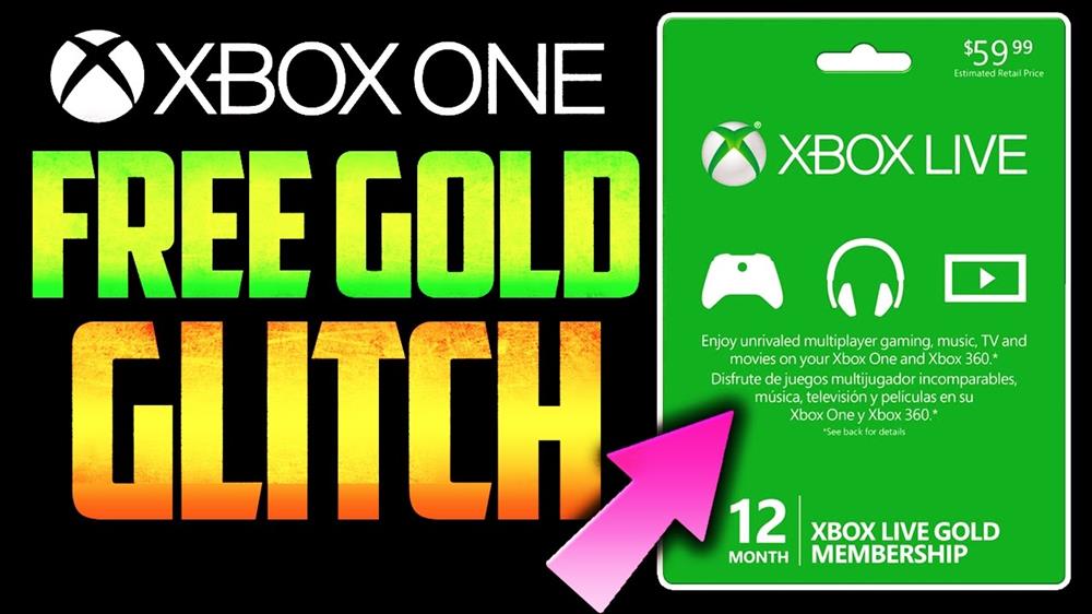 xbox one live gold free code