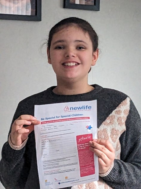 Mia Ridgway is fundraising for Newlife the Charity for Disabled Children