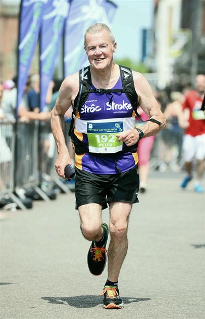 Peter Hooper is fundraising for Stroke Association