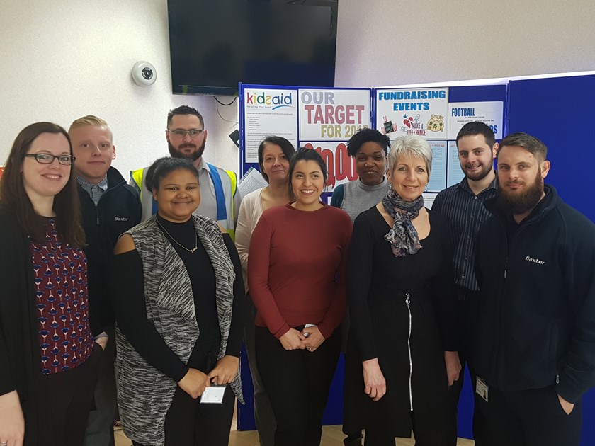 Baxter Healthcare is fundraising for KidsAid