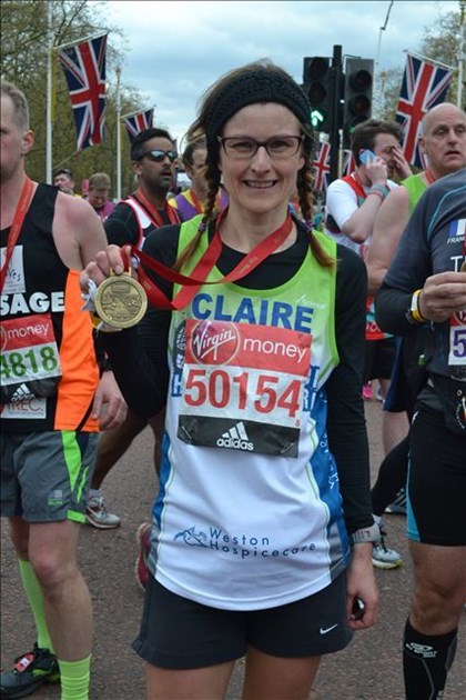 Claire Trego is fundraising for Weston Hospicecare