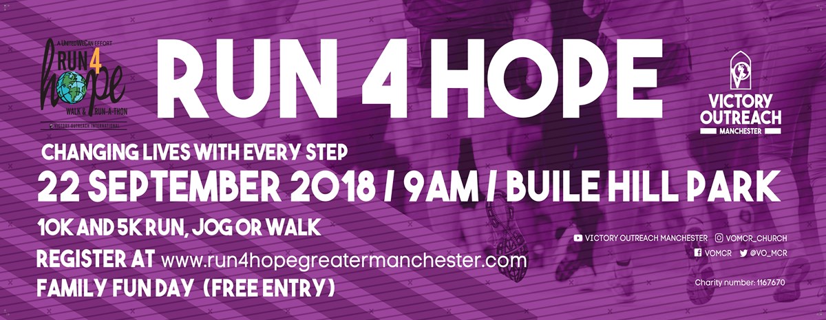 Amber Burgess is fundraising for Victory Outreach Manchester