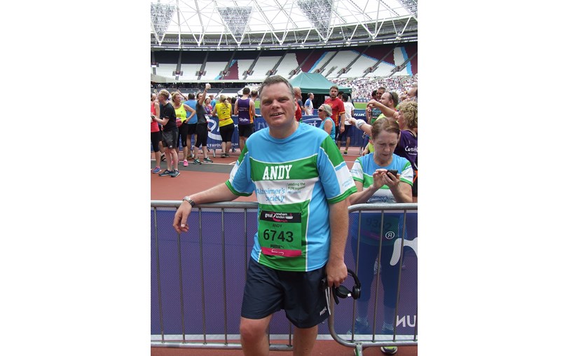 Andy Adams Is Fundraising For Alzheimers Society