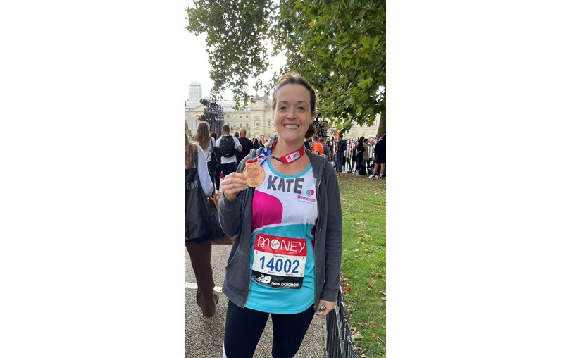 Kate Lott is fundraising for Dementia UK