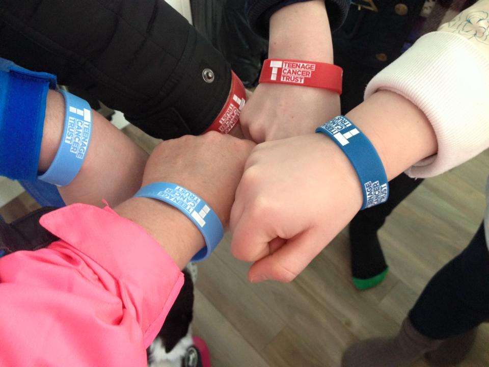 teenage cancer trust wristband