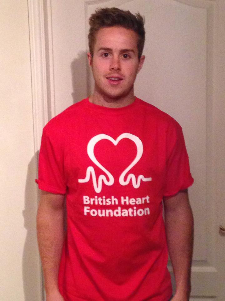 fundraising for British Heart Foundation