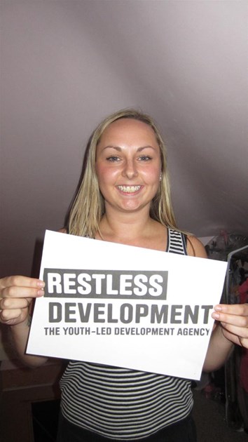 Holly Hayes is fundraising for Restless Development