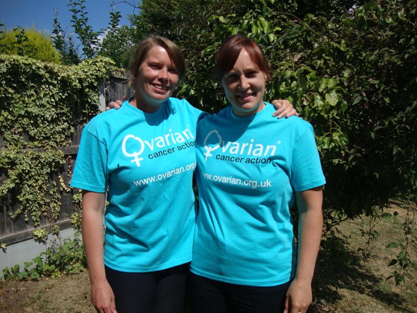 Karen Logan is fundraising for Ovarian Cancer Action