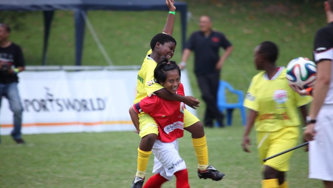 Unity child. Street child World Cup Moscow.