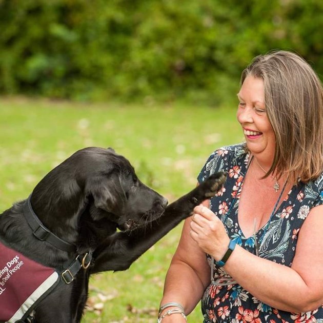 Lesley Dixon is fundraising for Hearing Dogs For Deaf People