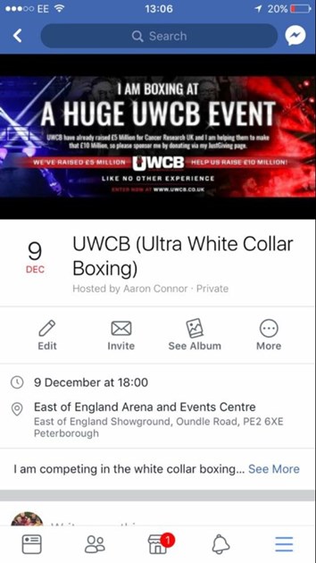 Aaron Connor is fundraising for Cancer Research UK