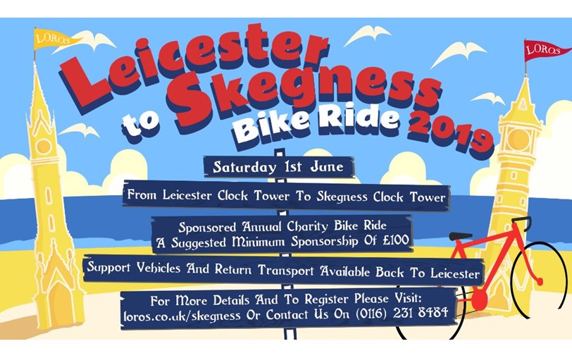 2019 Leicester to Skegness Bike Ride JustGiving