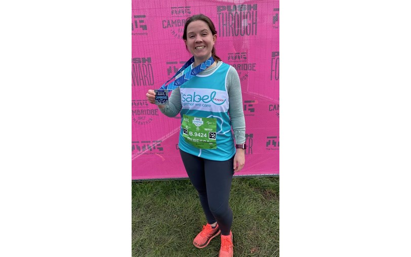 Rebecca Thorp Is Fundraising For Isabel Hospice