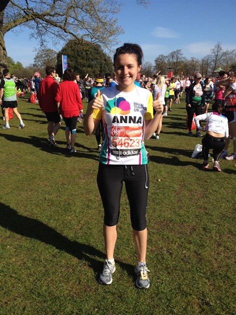 Anna Woodhouse is fundraising for Brain Tumour UK